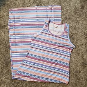 Lularoe Dani maxi dress sz XL